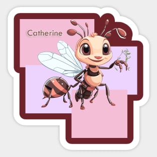 Little Catherine Sticker